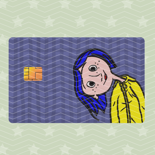 CORALINE CARD SKIN HOLOGRAPHIC