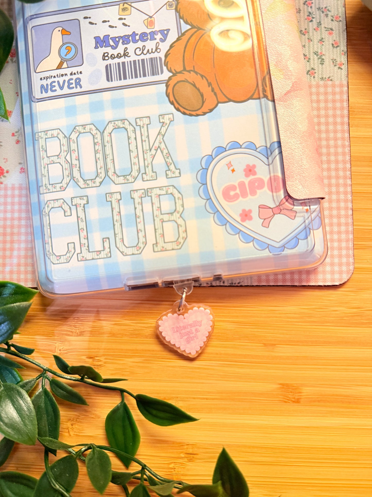 LITERALLY JUST A GIRL KINDLE CHARM (TYPE C)