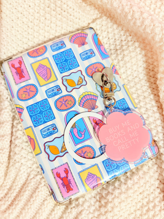 BUY ME BOOKS CALL ME PRETTY KEYCHAIN