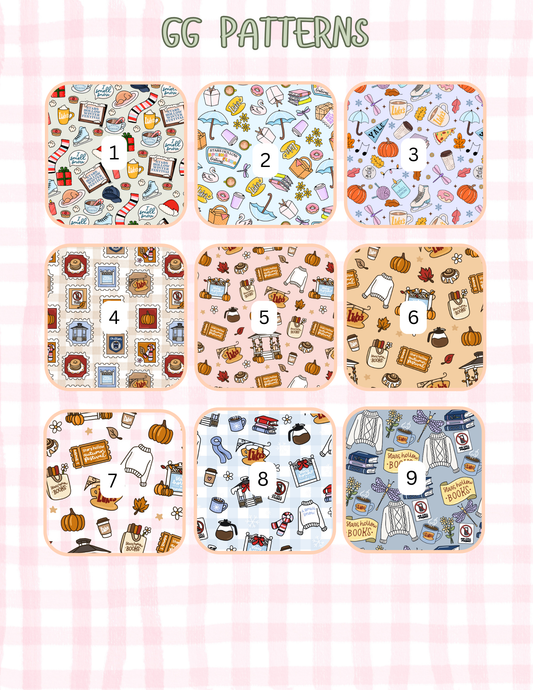 GG PATTERNS ALL SIZES SLEEVES/POUCHES