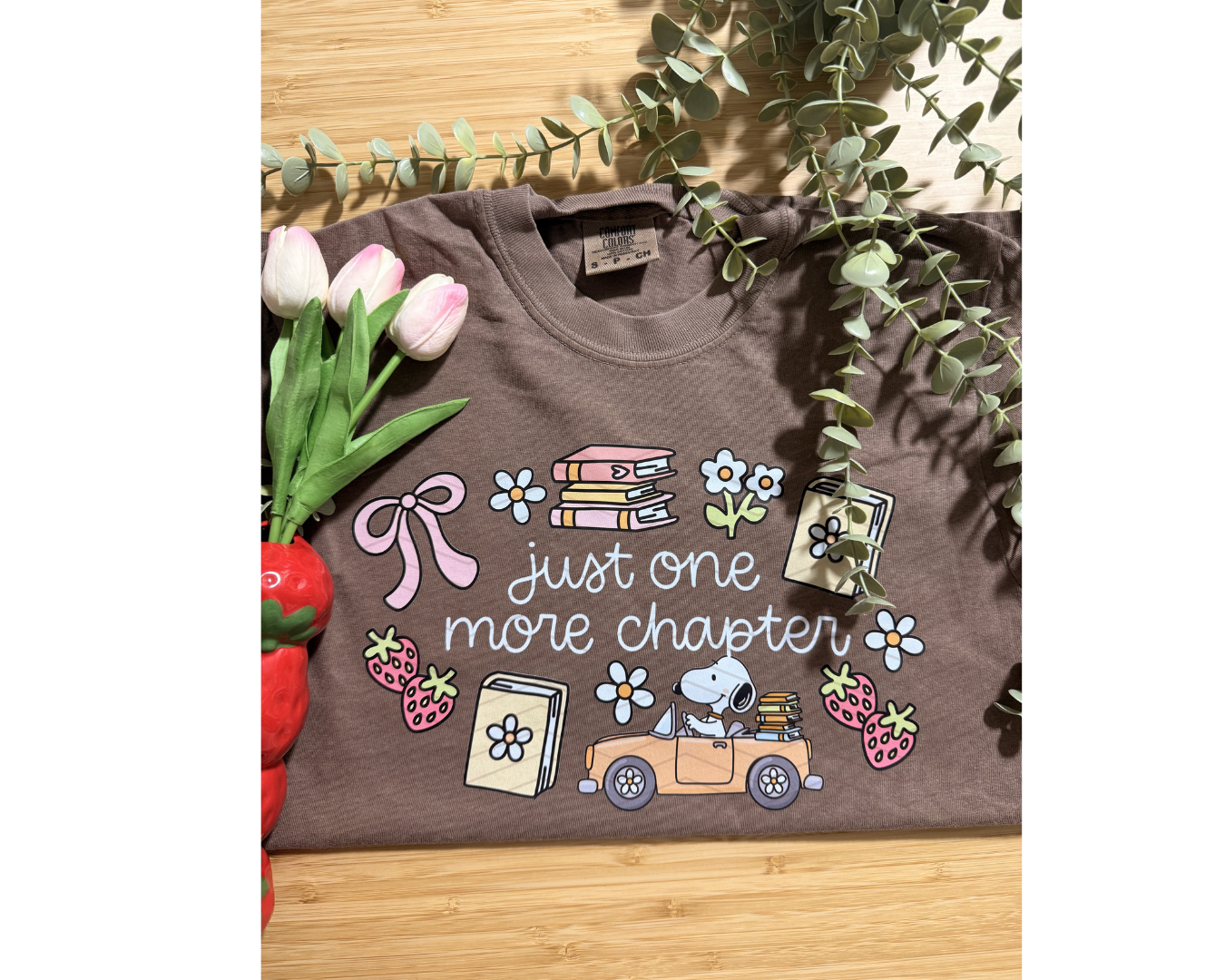 JUST ONE MORE CHAPTER ADULT TSHIRT
