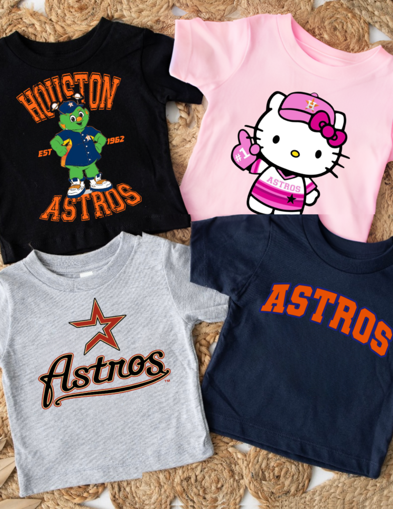 ASTROS T-SHIRT INFANT SIZES