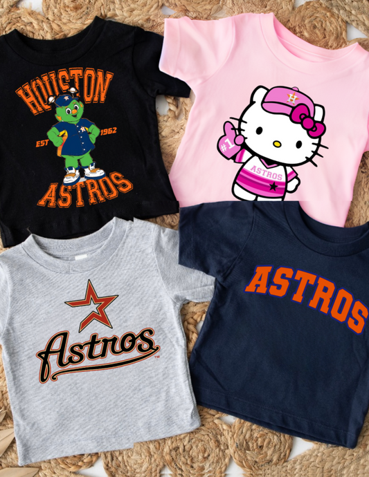 ASTROS T-SHIRT ADULT SIZES