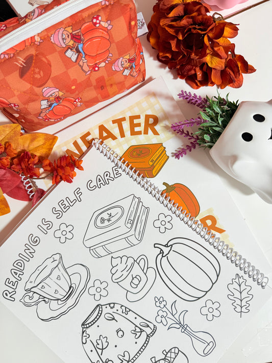 SWEATER WEATHER COLORING BOOK