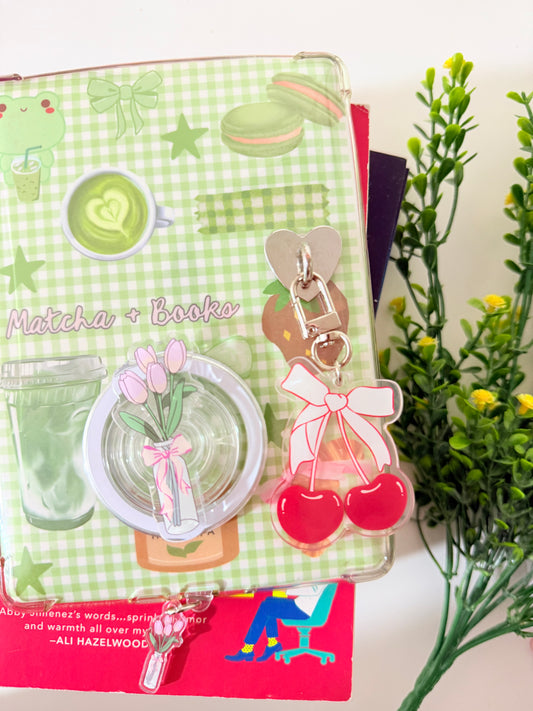 CHERRY KEYCHAIN