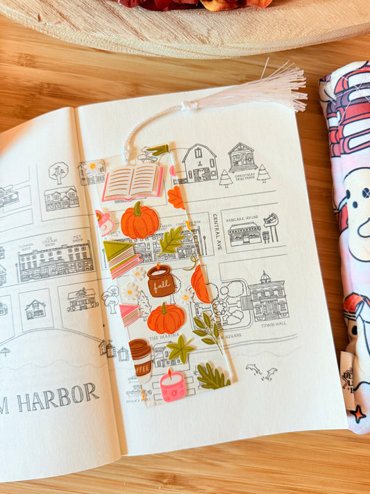FALL ACRYLIC BOOKMARK