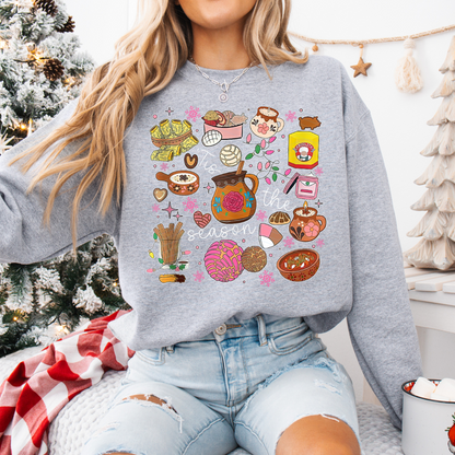 TIS THE SEASON LATINO CHRISTMAS ADULT SIZE (SHIRT/CREWNECK)