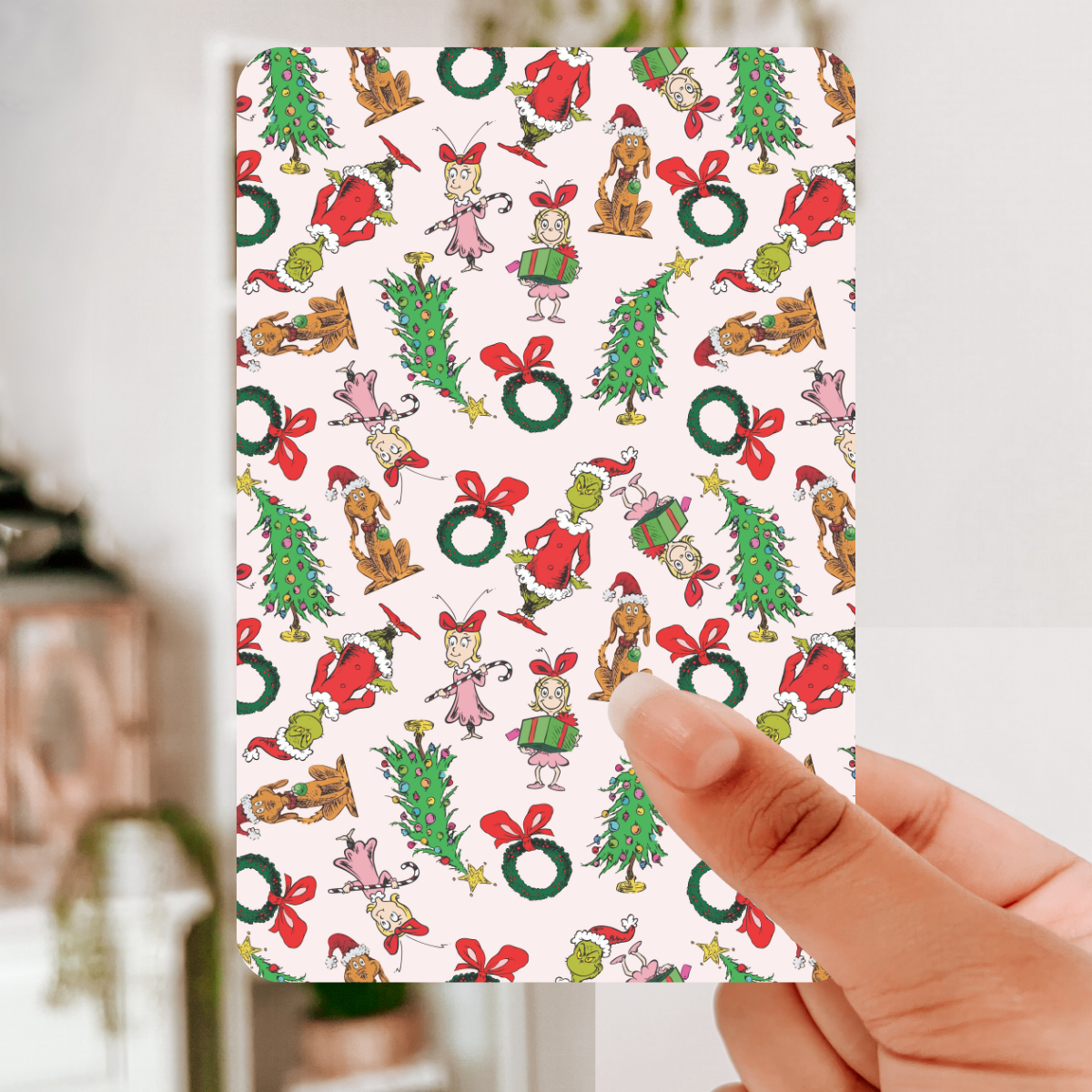 CHRISTMAS KINDLE  INSERTS CARDSTOCK (ALL SIZES)