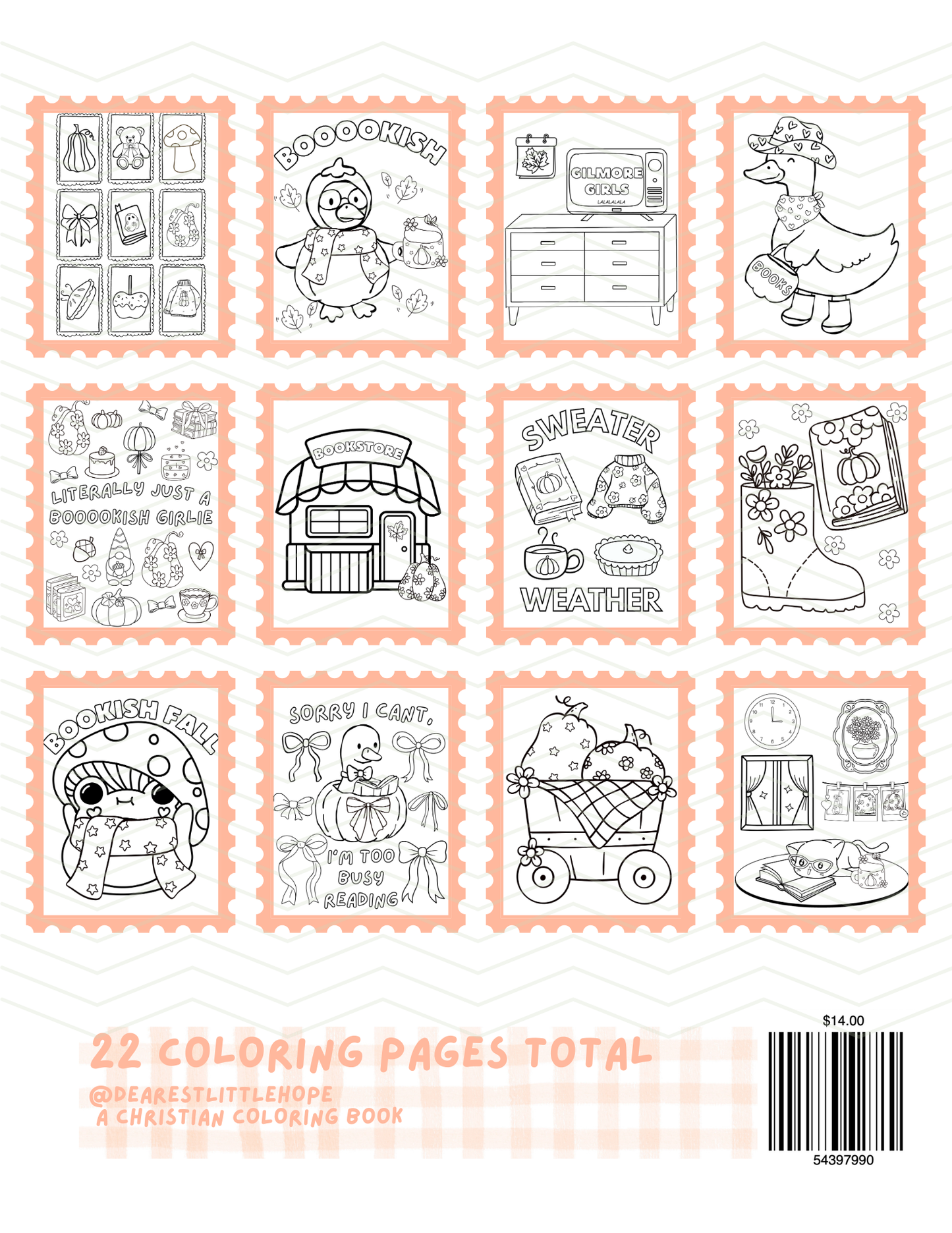 SWEATER WEATHER COLORING BOOK