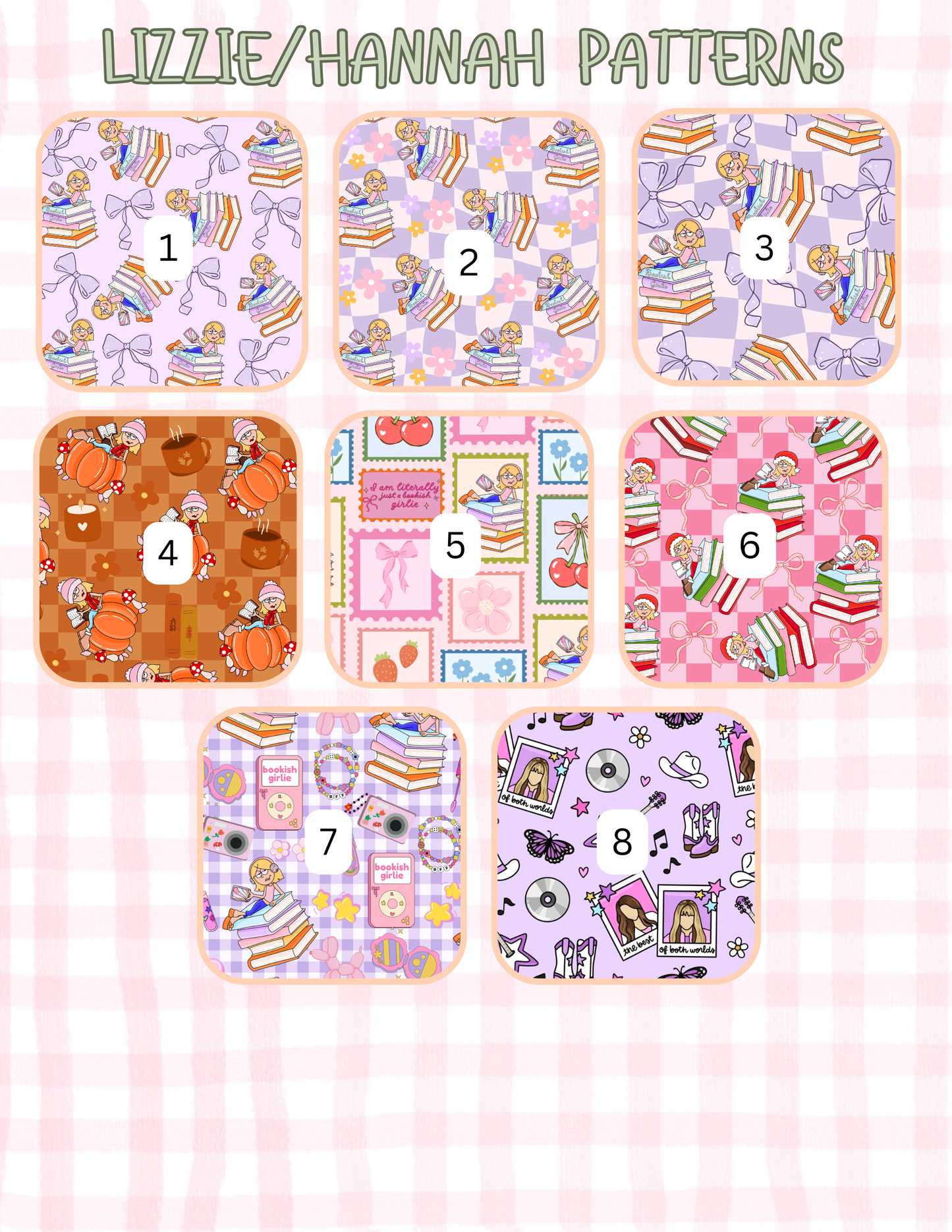 LIZZIE/HANNAH PATTERNS ALL SIZES SLEEVES/POUCHES
