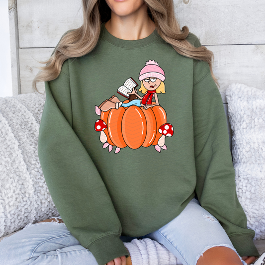 LIZZIE GLITTER ADULT CREWNECK
