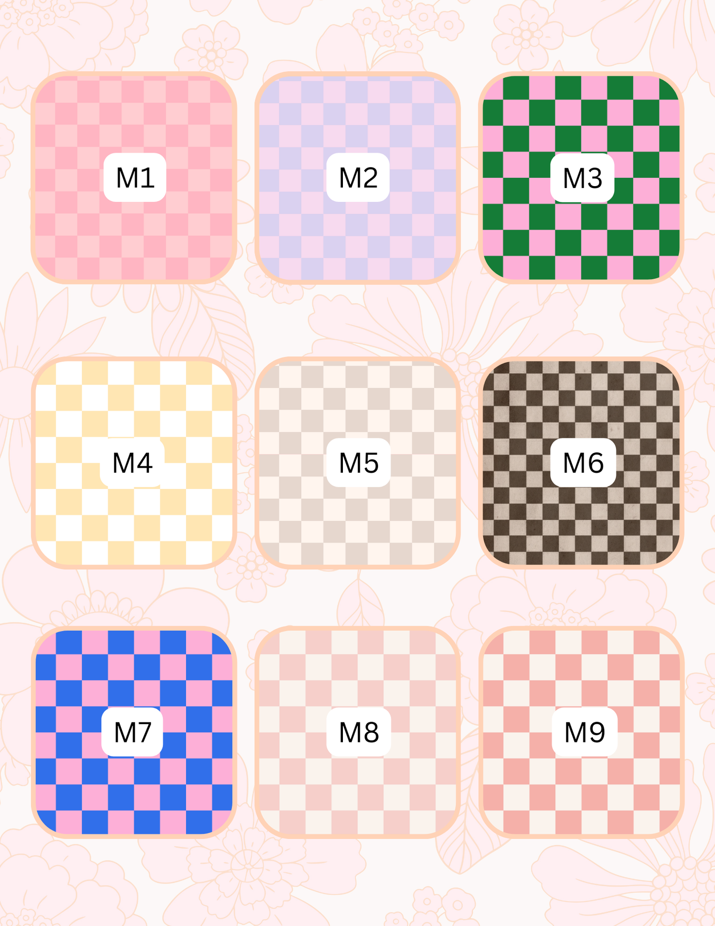 IPAD MINI 6TH GEN ( NEW PATTERNS )