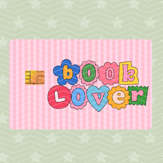 BOOK LOVER CARD SKIN HOLOGRAPHIC