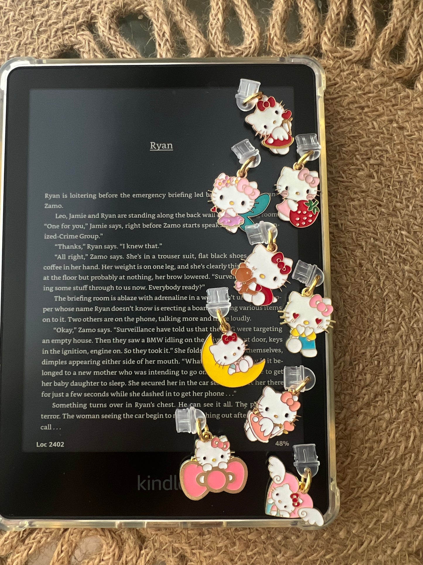 HELLO KITTY KINDLE CHARMS (TYPE C)