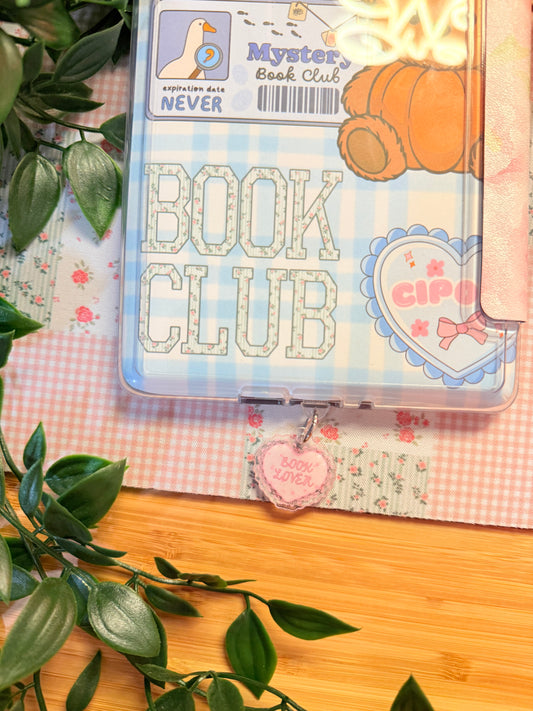 BOOK LOVER KINDLE CHARM (TYPE C)