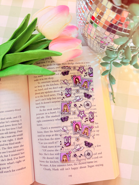 BEST OF BOTH WORLDS ACRYLIC BOOKMARK