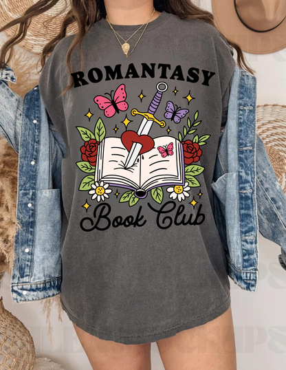 ROMANTASY BOOK CLUB ADULT SIZE (SHIRT/CREWNECK)