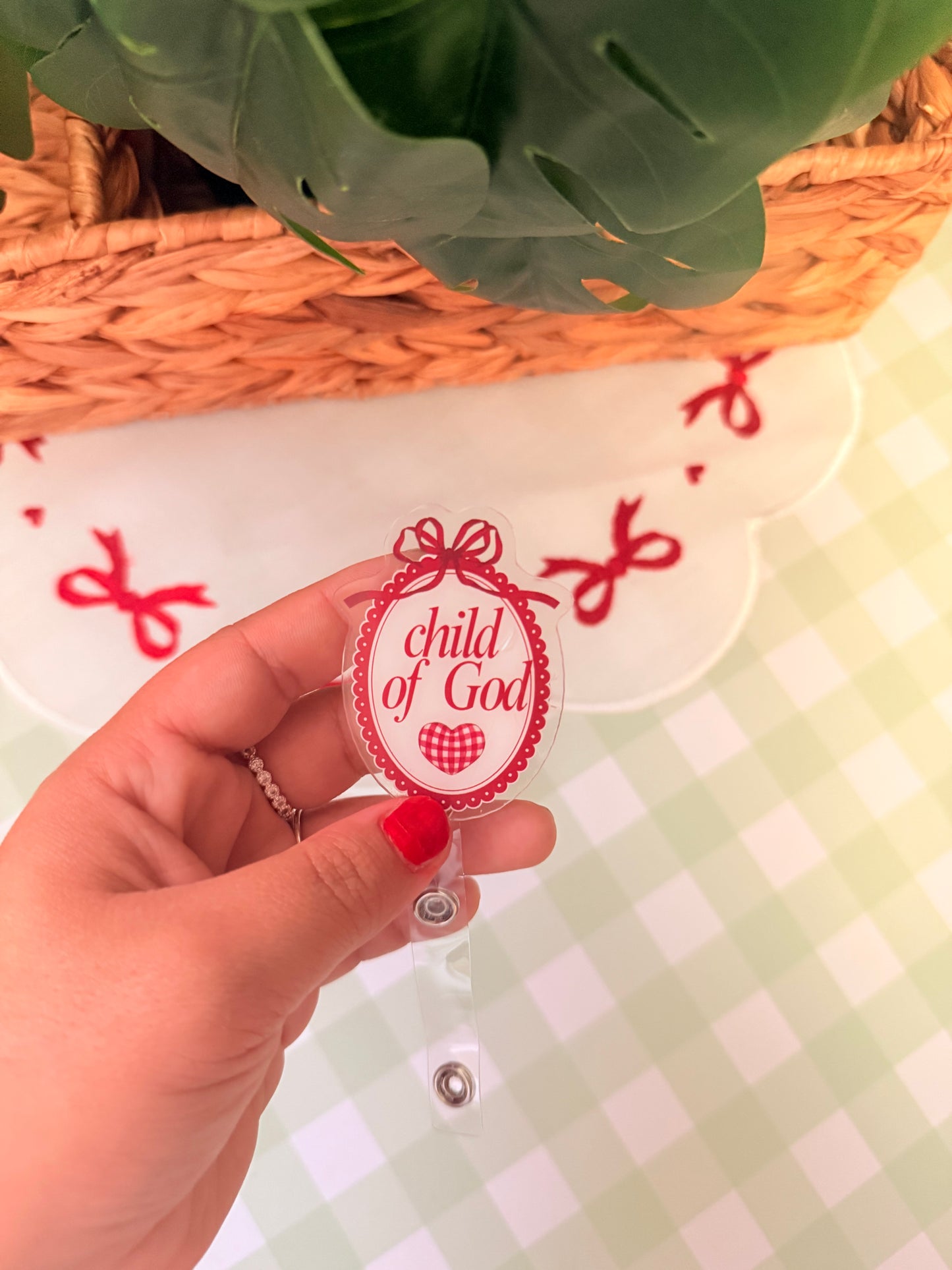 CHILD OF GOD BADGE REEL