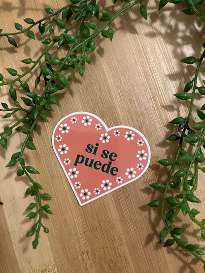 SI SE PUEDE STICKER