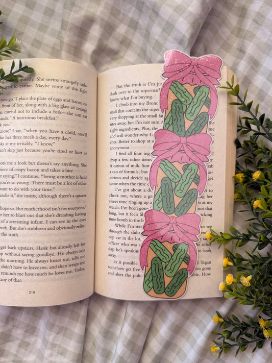 PICKLES HOLOGRAPHIC BOOKMARK
