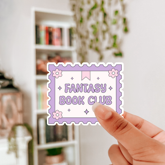 FANTASY BOOK CLUB STICKER