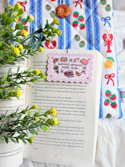 SUMMER ROMANCE MAGNETIC BOOKMARK