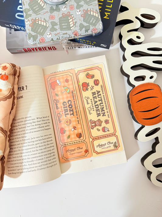 FALL BOOKMARKS