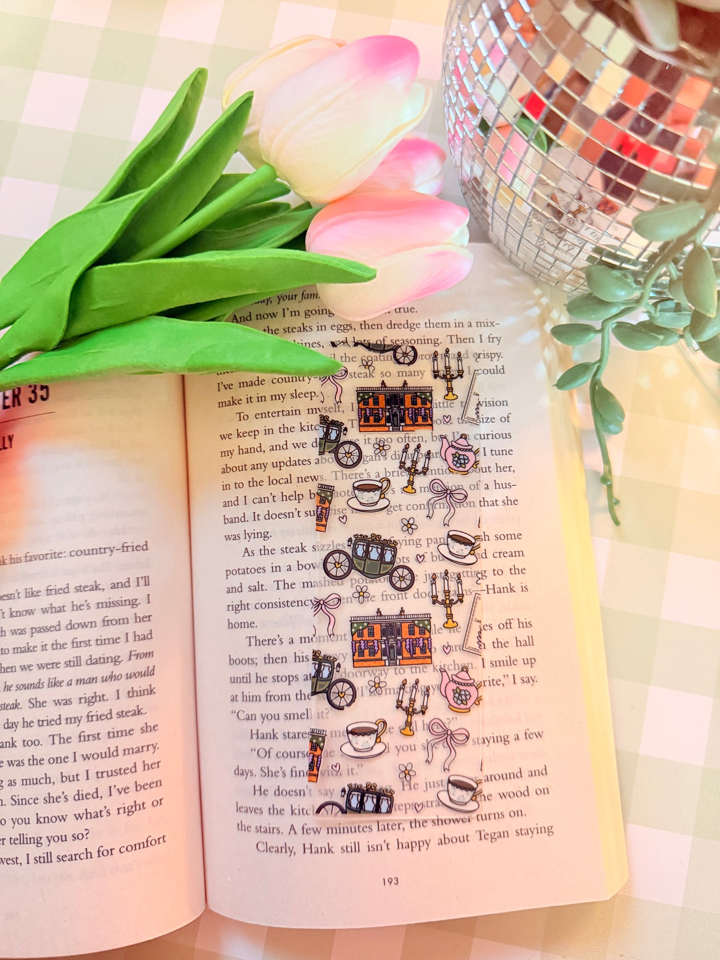 SORROWS ACRYLIC BOOKMARK