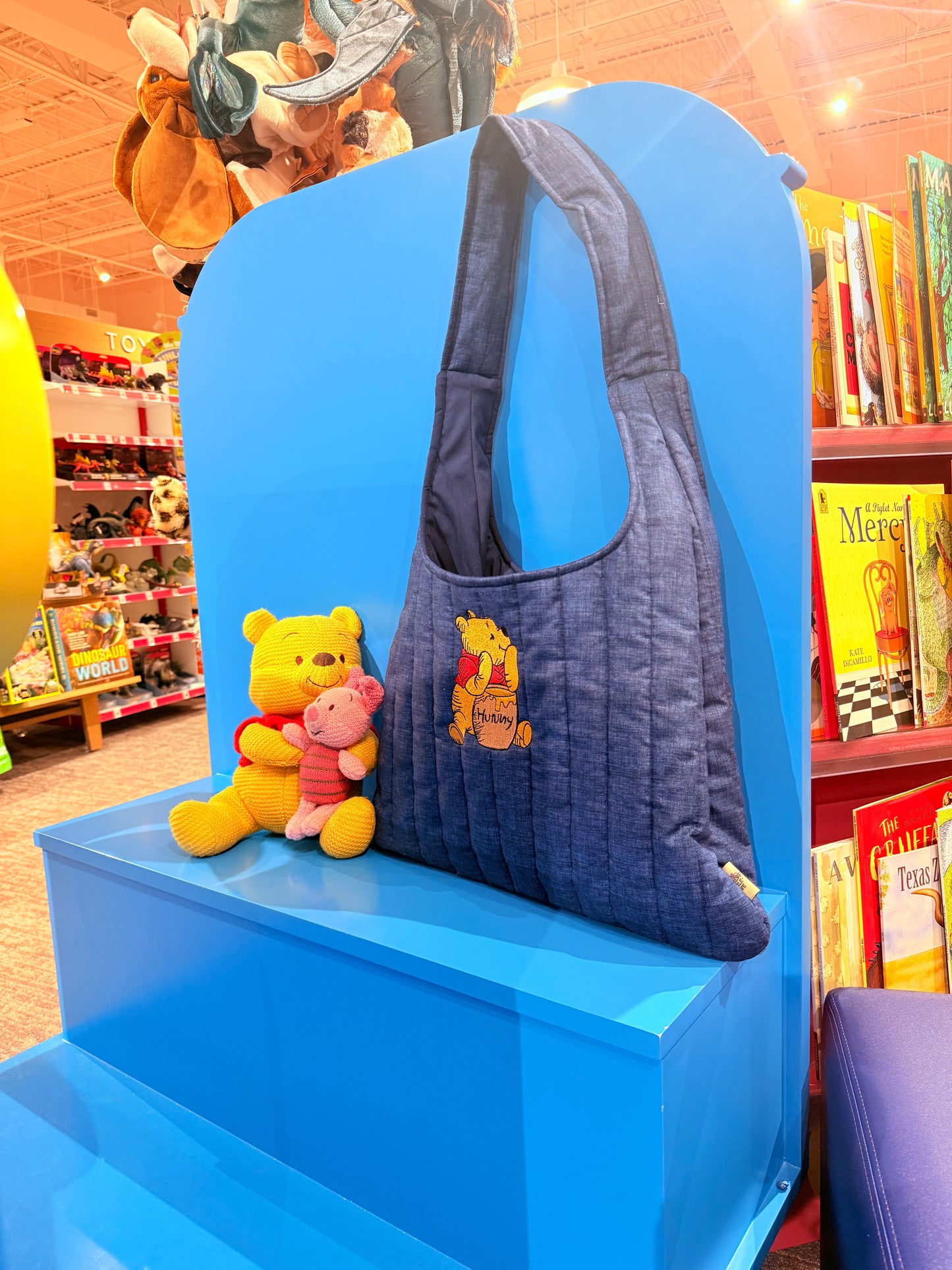 POOH BEAR EMBROIDERED BAG