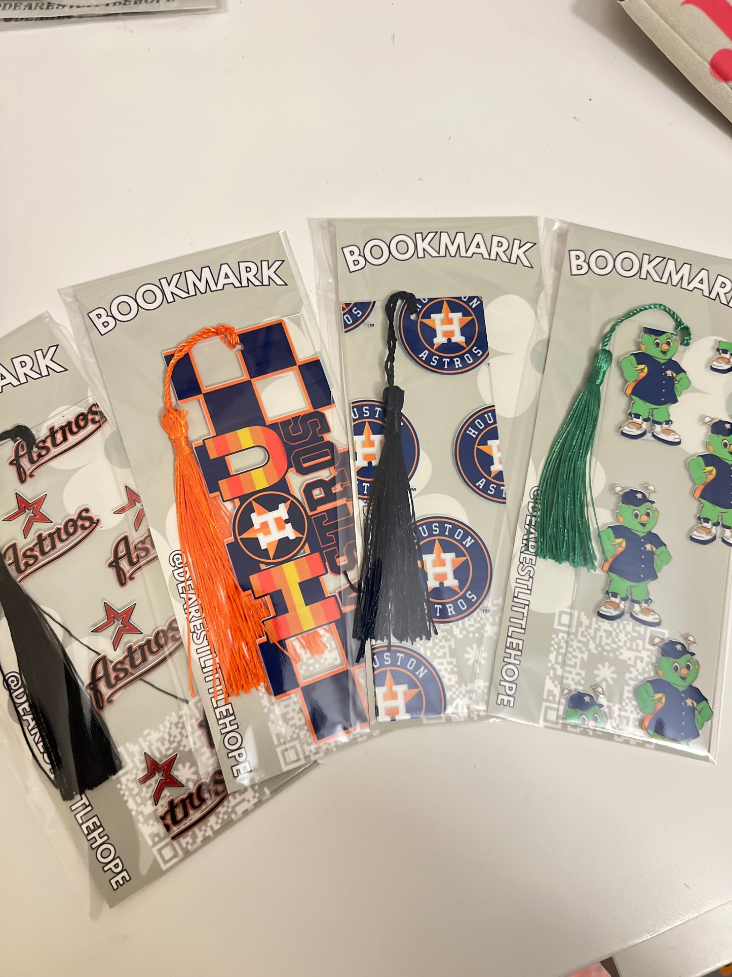 ASTROS ACRYLIC BOOKMARKS