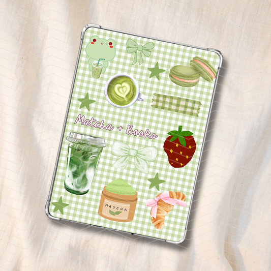 BOOKS AND MATCHA KINDLE INSERT