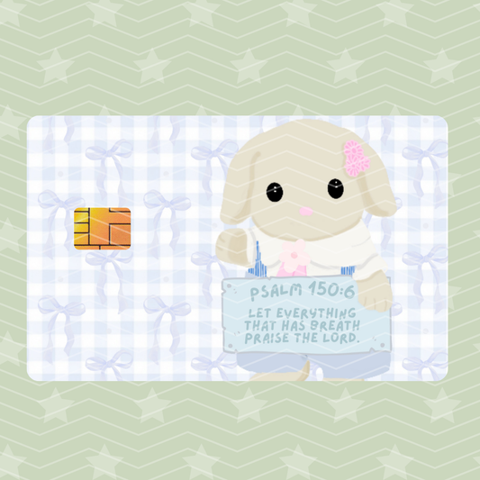 CALICO PSALM 150:6 CARD SKIN