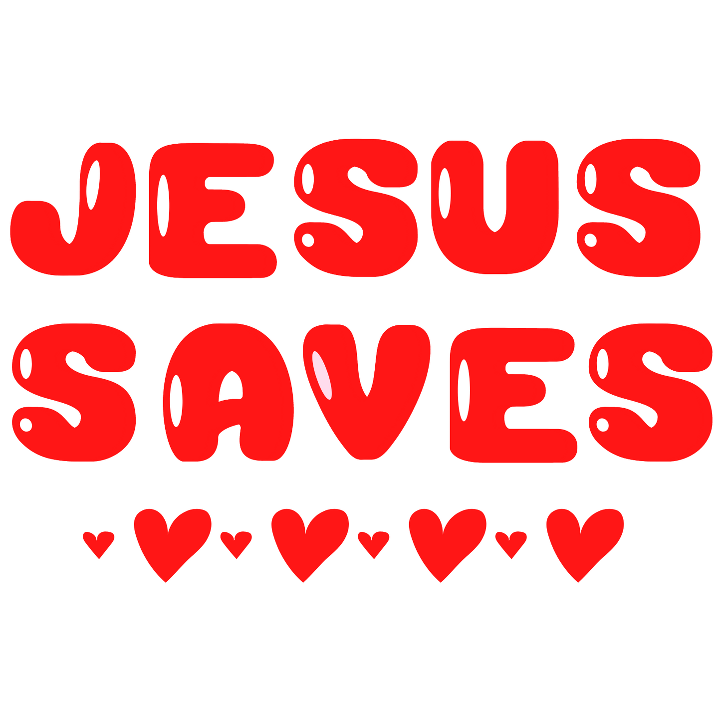 JESUS SAVES CAR DECAL