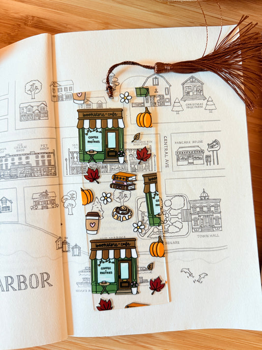 FALL ACRYLIC BOOKMARK