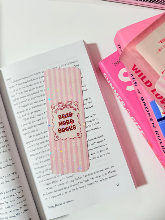READ MORE BOOKS HOLOGRAPHIC BOOKMARK