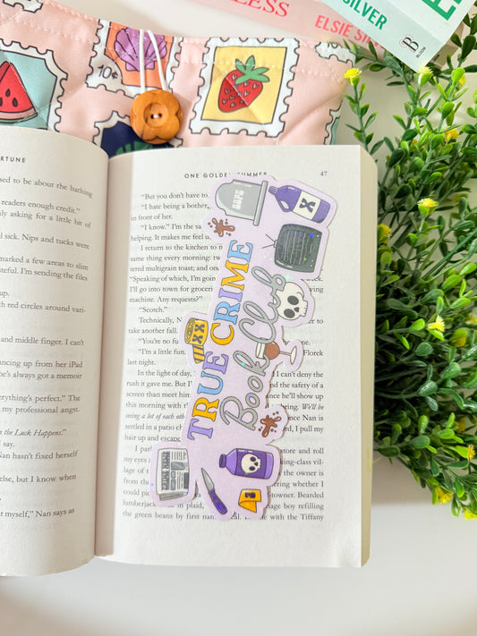 TRUE CRIME HOLOGRAPHIC BOOKMARK