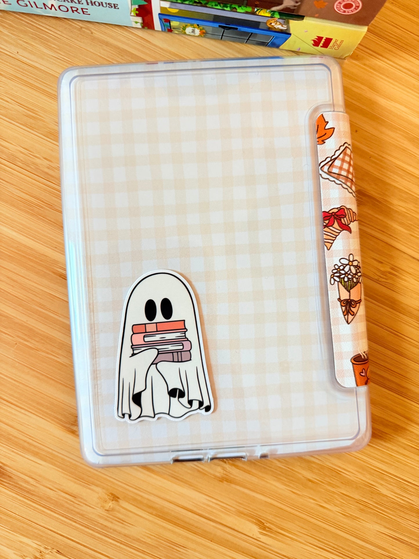 BOOKISH GHOST STICKER