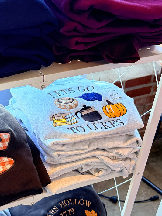 GETS GO TO LUKES CREWNECK