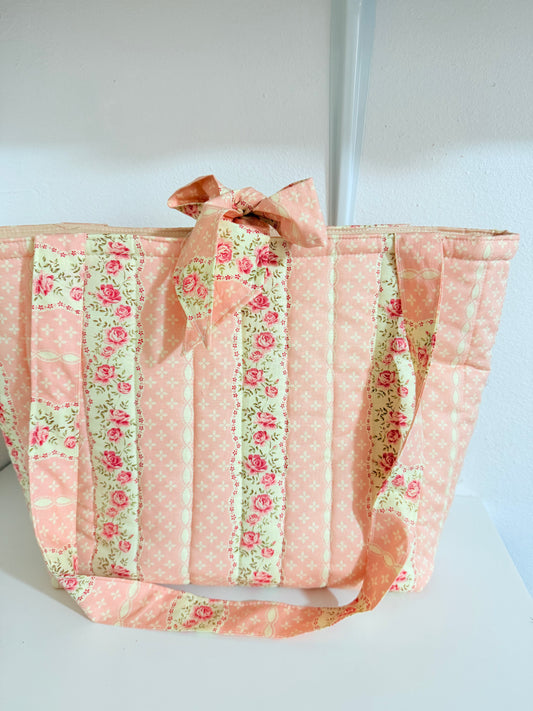 VINTAGE FLORAL XL TOTE