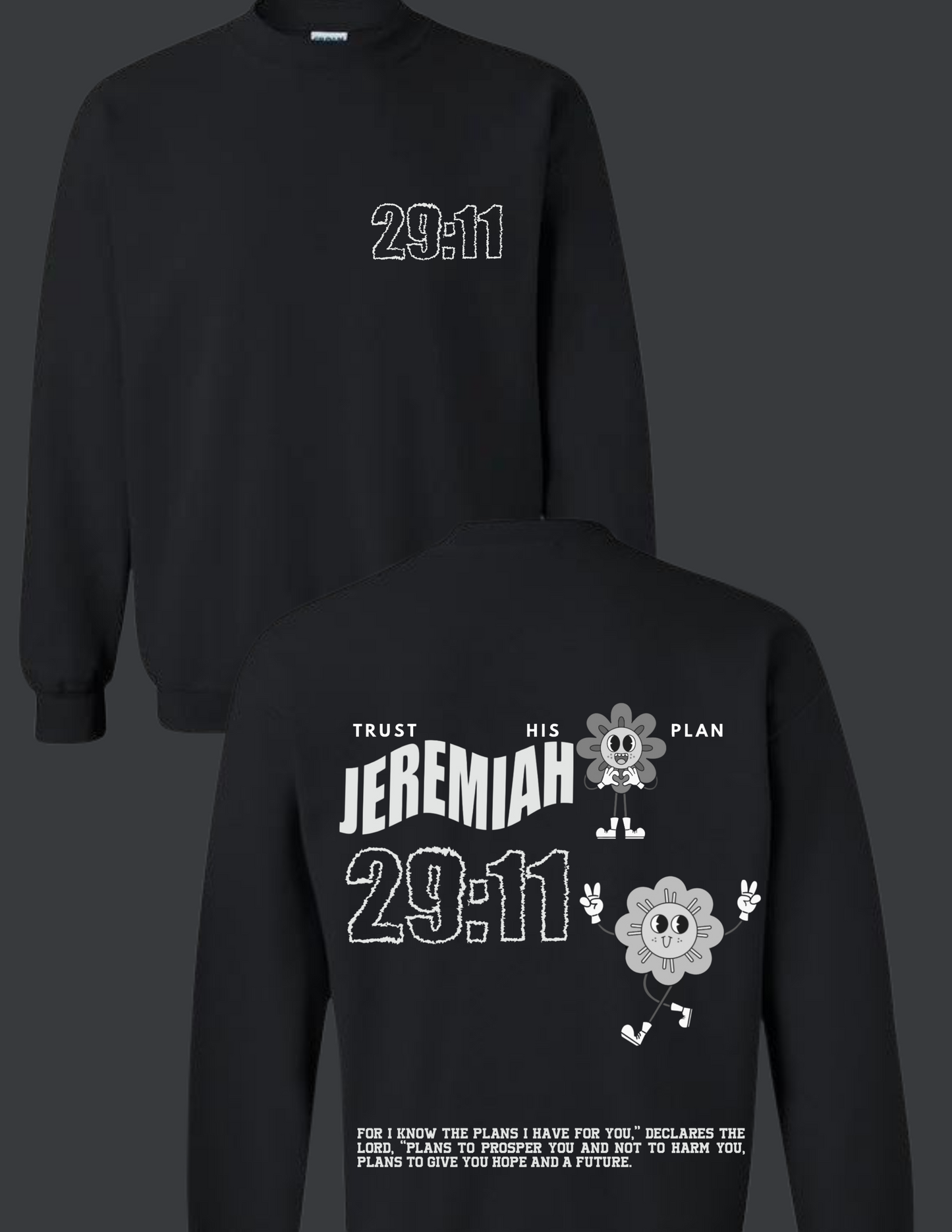 JEREMIAH 2911 ADULT CREWNECK