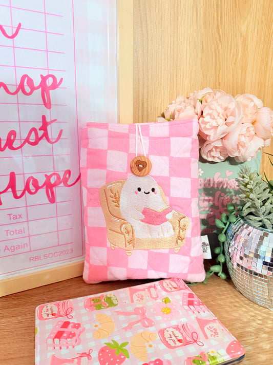 BOOKISH GHOST KINDLE COLORSOFT 7” & SMALLER SLEEVE