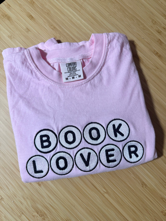 BOOK LOVER BEADS EMBROIDERED ADULT SIZE (COMFORT COLOR BLOSSOM)