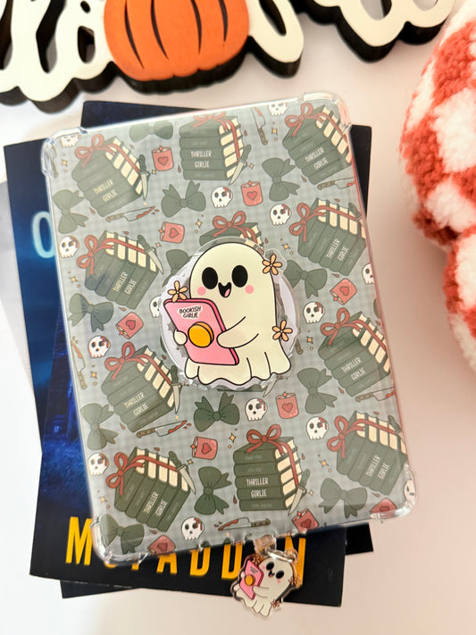 BOOKISH GIRLIE GHOST MAGSAFE POP SOCKET