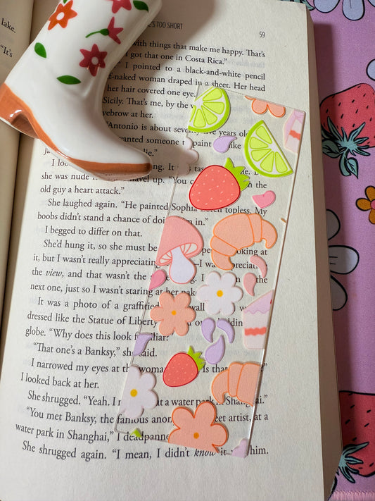 PICNIC PATTERN BOOKMARK