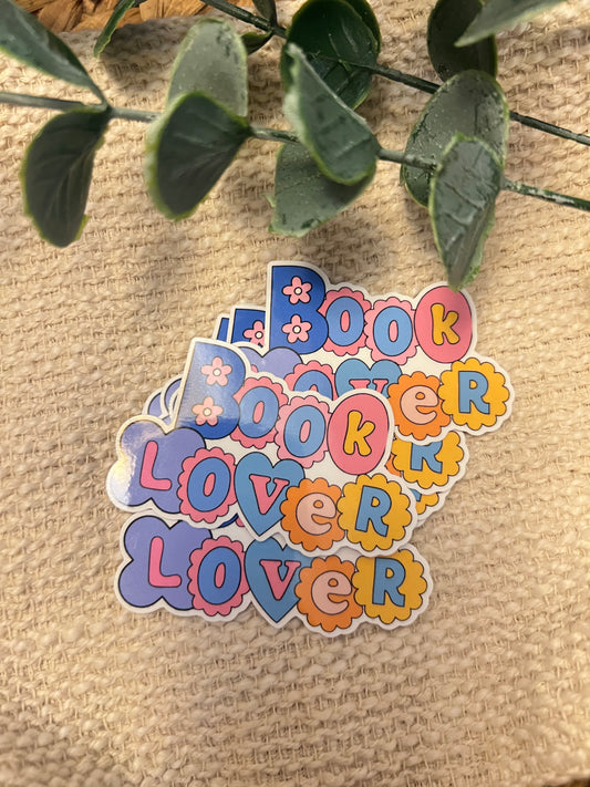 BOOKLOVER STICKER