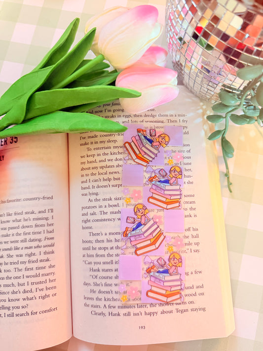 LIZZIE ACRYLIC BOOKMARK