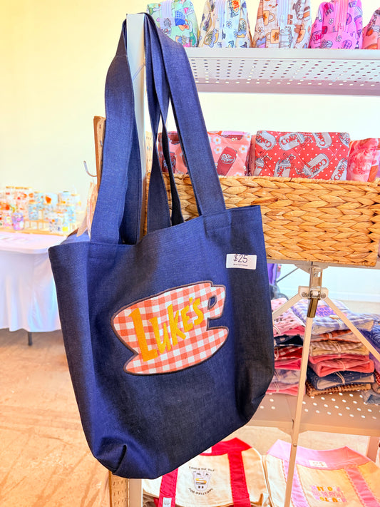LUKES DENIM TOTE