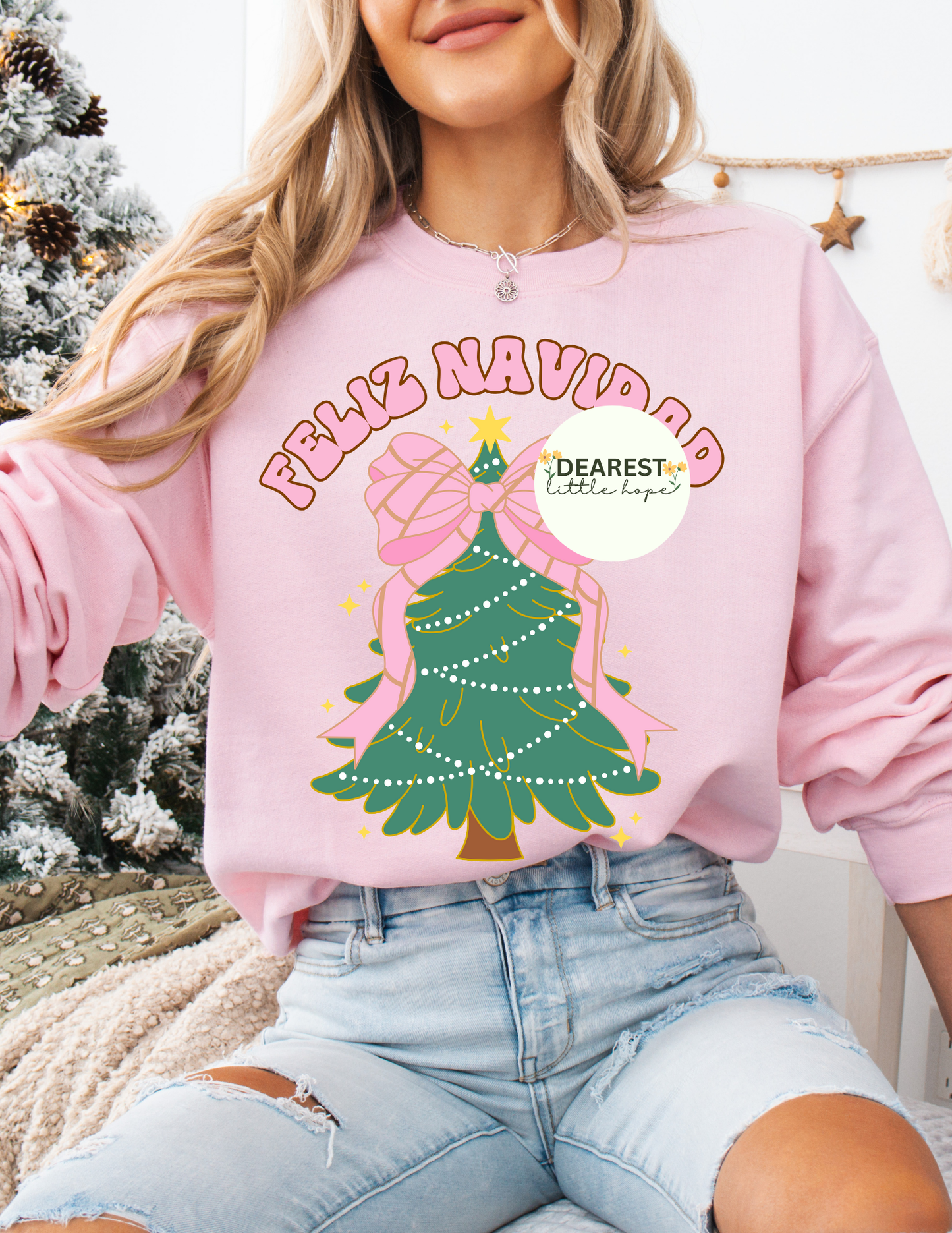 CHRISTMAS TREE CONCHA CHRISTMAS ADULT SIZE (SHIRT/CREWNECK)