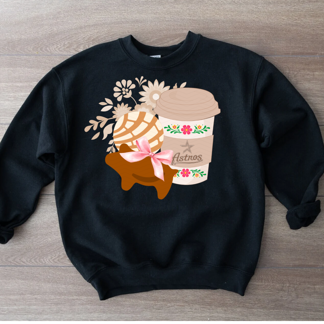 PAN DULCE ASTROS ADULT SIZE (SHIRT/CREWNECK)