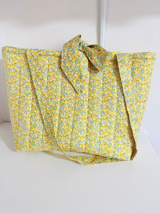 YELLOW FLOWER XL TOTE